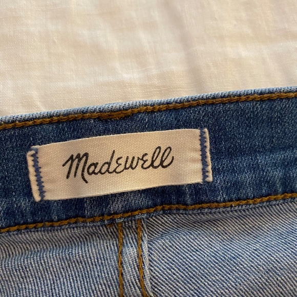 Madewell 8" Skinny Distressed Jeans Raw Hem 27T - Picture 6 of 6
